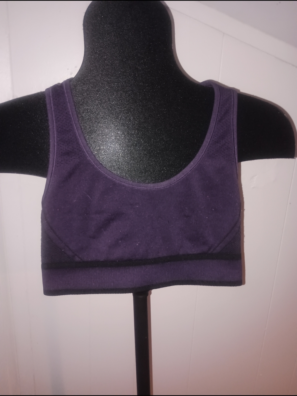 Purple All In Motion Sports Bra